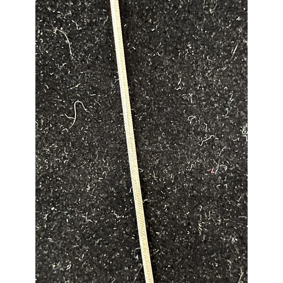 925 Sterling Silver Engraved Boy Heart Tag Charm Pendant on Round Chain - Picture 3 of 6